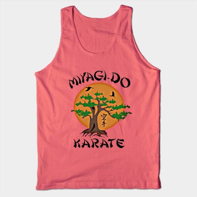 Miyagi-Do Karate T-Shirt Tank Top by CreatingChaos